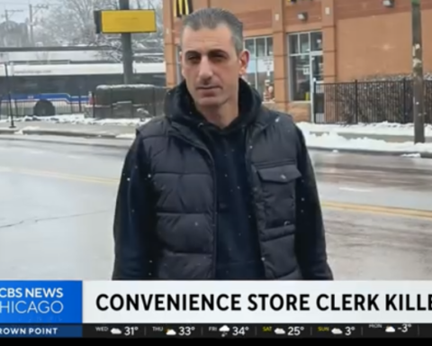Store clerk shot